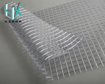 Transparent waterproof tarpaulin