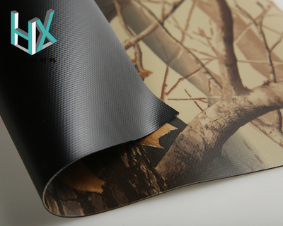 camouflage polyester vinyl