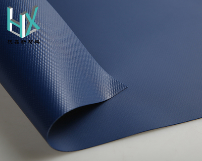 blue truck curtain cover awning knife coated Fabric